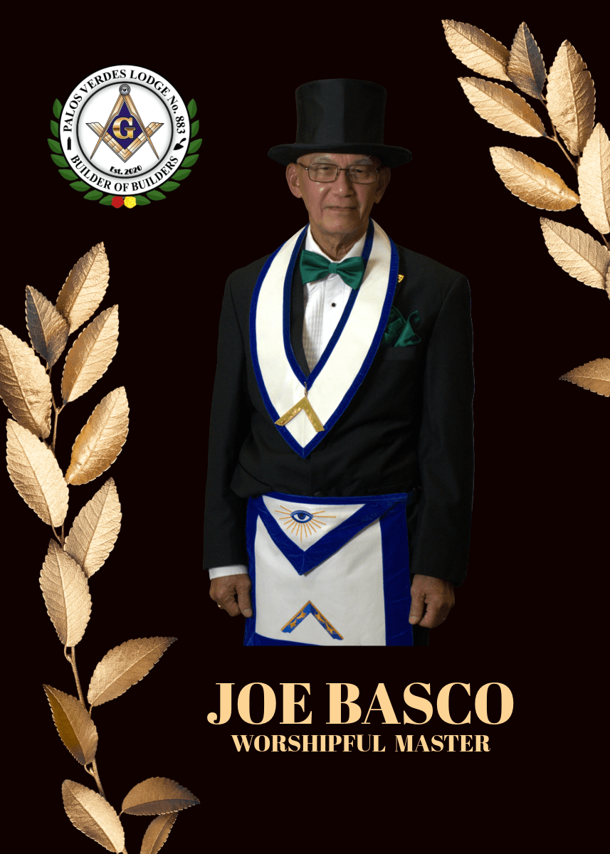 Joe Basco - Worshipful Master