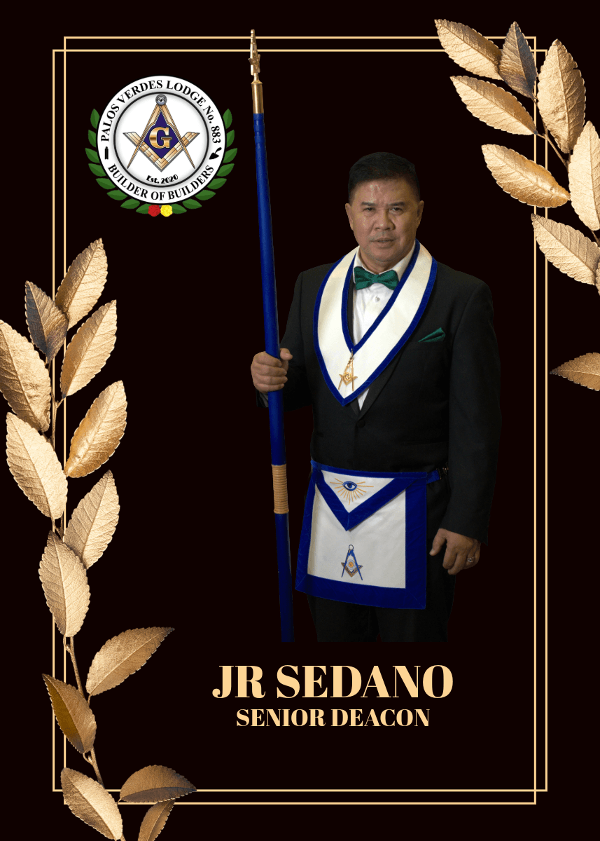 JR Sedano - Senior Deacon